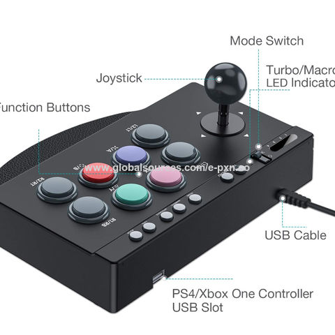 Buy Wholesale China Pxn 0082 Best Price Arcade Joystick, Arcade Fightstick  For Xbox/pc/ps3/ps 4/switch/android & Arcade Joystick at USD 16.99