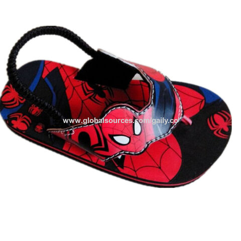 Jungenslipper, Kindersandalen, Flip-Flops, Sommerschuhe, Cartoon-Sandalen, niedliche Babyslipper