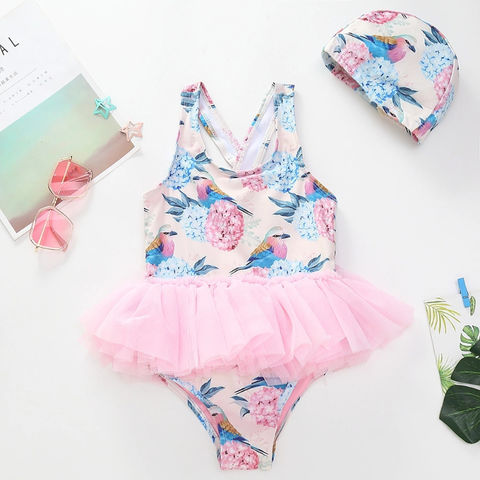 Newborn Baby Girl Clothes Swimsuit Swimwear Beach Bikini Bathing