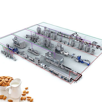 Manufacturer of Almond Milk Machines, Equipment & Plant