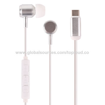 Wired Earbuds with USB-C Connector