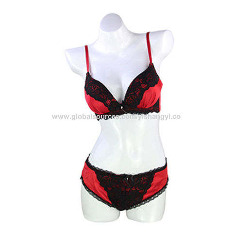 Buy Wholesale China Ladies' Bra And Panty Set Customized Design & Ladies' Underwear  Sets Odm Services