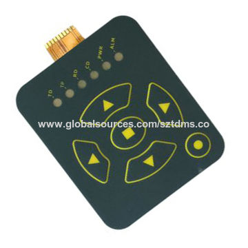 Buy Wholesale China Custom Design Membrane Keypad With Resistor Mounted ...