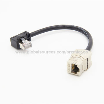 China Shielded Field Assembly RJ45 Keystone Jack Right Angle on Global ...