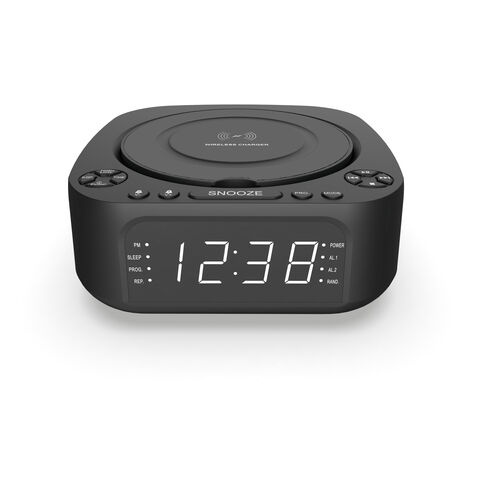 Restez connecté et organisé avec notre radio-réveil Bluetooth à chargement sans fil pour votre maison for sale at factory direct price