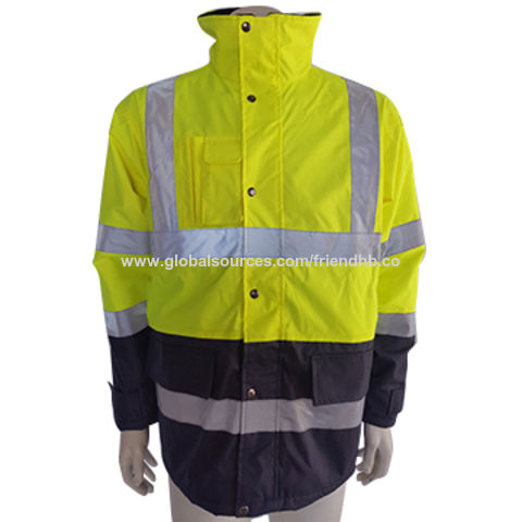 Rainsuit Hi Viz Waterproof  Jacket Trouser Set Mens Coat Storm Workwear RRP £30! 
