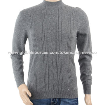 Buy Wholesale China Winter Sweater For Men, Knitted Sweater, 90% Wool ...