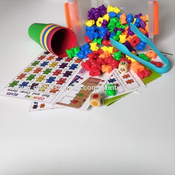 plastic teddy bears for counting