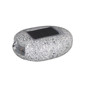 OEM al aire libre jardín solar lámpara impermeable imitación piedra patio césped lámpara
