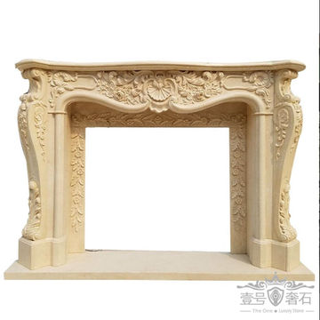 Boren bruid Geschikt Classical Antique Beige Marble French Fireplace Mantel Design, curtain wall  decorative wall art electric - Buy China corporate gift on Globalsources.com