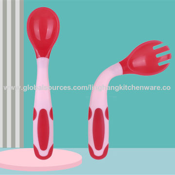 Buy Wholesale China Baby Feeding Training Elbow Twist Spoon Spoon