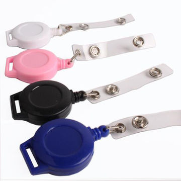Id Lanyard Retractable Badge Holder With Vinyl Strap - China Wholesale  Retractable Badge Holder $0.11 from MEI SHUO OFFICE CO.,LTD