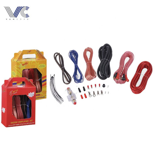 Kit de fiação profissional de 4 AWG com fusível de 60A e porta-fusível for sale at factory direct price