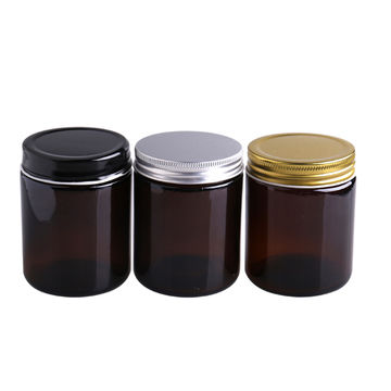 Plasticiteit Hoorzitting Daarbij Buy Wholesale China Hot Sale Good Quality 4 Oz 8 Oz 16 Oz 100 Ml 250 Ml 500  Ml Amber Candle Glass Jar With Lid & Glass Jar at USD 0.5 | Global Sources