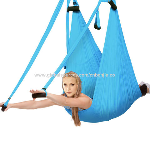 Buy Wholesale China Aerial Yoga Swing Set Yoga Sling Inversion Tool For  Professional And Beginners 2 Adjustable Daisy & Yoga Swing at USD 14