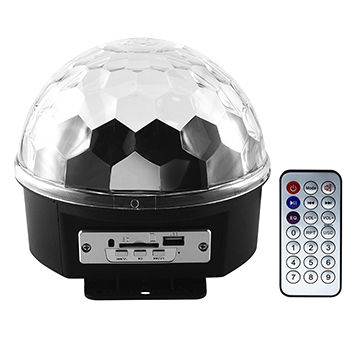 Buy Wholesale China Rgbywp Led Crystal Magic Ball Disco With Mp3 Player & Led Crystal Magic Ball Disco With Mp3 at USD 4 | Global Sources