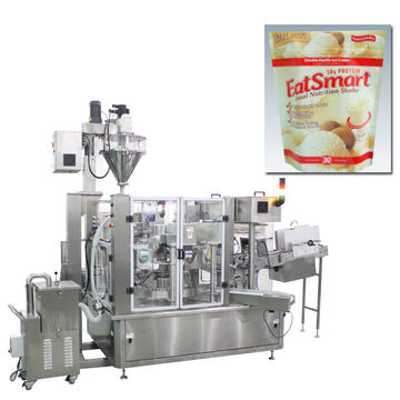 Usine de Machines de Remplissage de Sachets Zippés de Poudre de Crème Glacée for sale at factory direct price