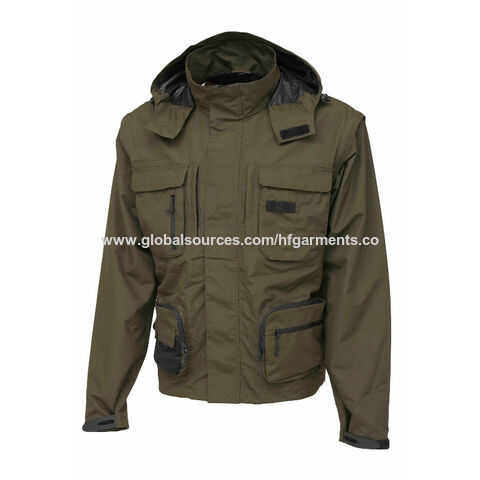 warm fishing jacket