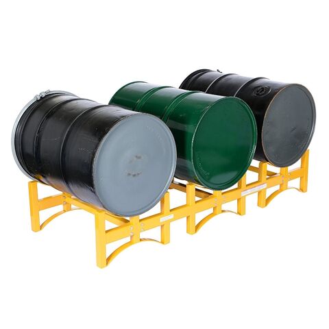 Bulk Buy China Wholesale 3-drum Stackable Storage Rack Steel
