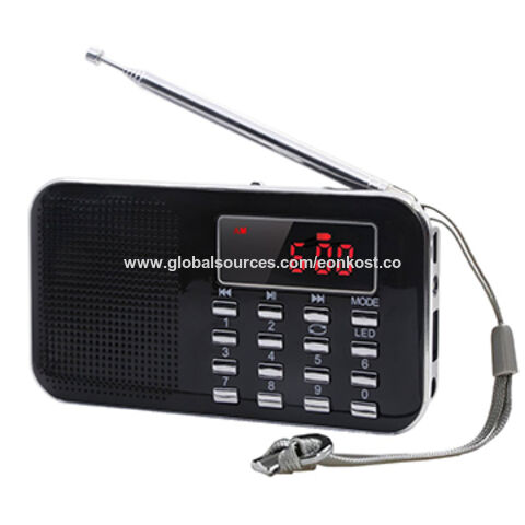 Buy Wholesale China Portable AM/FM Radio Speaker L-218AM, Mini USB ...