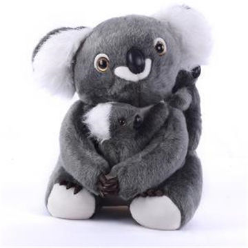 Koala interactivo para abrazar, mascota de peluche de compañía para niños