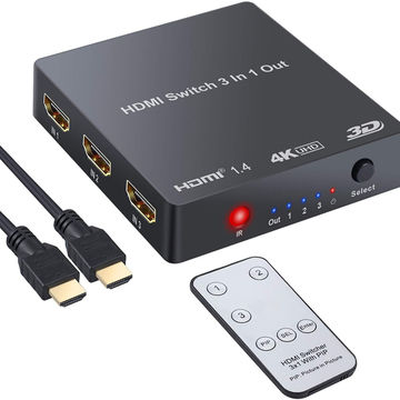 Buy Wholesale China 4k 3d Hdmi Switch Pip Ir Remote 3x1 Hdmi ...