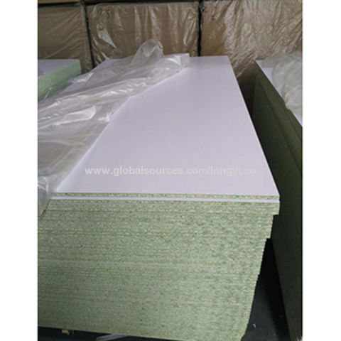 Buy Wholesale China Glossy White Coloiur Melamine Particle Board ...