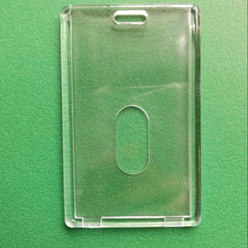 Bulk Buy China Wholesale Horizontal Hard Plastic Id Card Badge