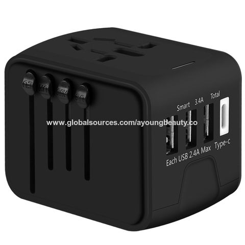 Buy Wholesale China All In One Universal Travel Adapter Eu Aus Us Uk ...