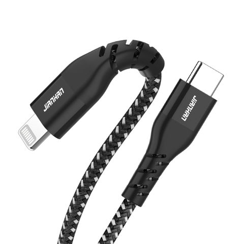 Mfi Cable,nylon Braided Usb Type C To Lightning Cable For Iphone ...