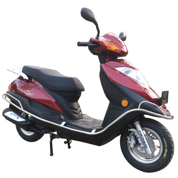 7L Tank Scooter 110cc 100cc Gasoline Moped with Pedals and Long