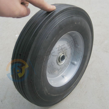 Wheel Barrow wheel Trolley Wheel 250mm 10" rubber wheel 