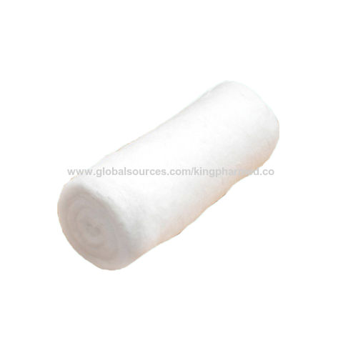 Buy Wholesale China Medical Sterile Absorbent Cotton Wool Rolls Cotton Roll  Surgical & Medical Cotton Roll at USD 0.8
