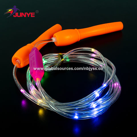 Buy Wholesale China Lighting Custom Plastic Handle Led Jump Rope ...