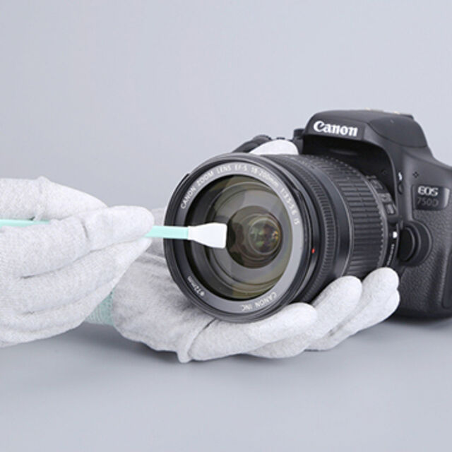 Swab de Microfibra Antiestilha com Cabo de Plástico para APS-C 12mm