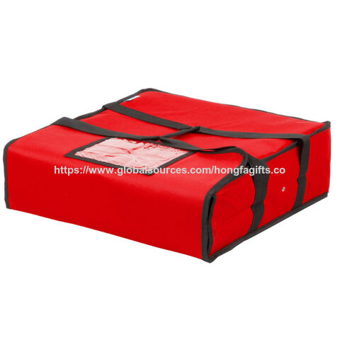 Sac de livraison de pizza isotherme réutilisable, sac isotherme pour boîtes à pizza for sale at factory direct price