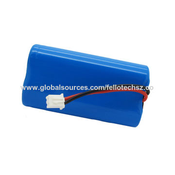 XINLANTECH - Batterie Li-ion Rechargeable 1s2p 5200mAh 3.7V - Avec Connecteur XH2.54/3P, Cellules 5C, Protection - Pour Projets électroniques