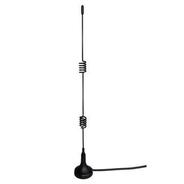 2.4G 7dBi spring whip magnetic base vehicle antenna, wifi or blue-tooth ...