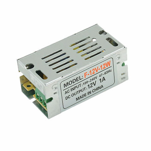 Fuente de alimentación 12V DC 12W 1A 100-240V