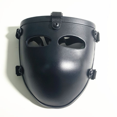 Aramid NIJ IIIA.44 and 9MM bulletproof face mask, face mask bulletproof ...