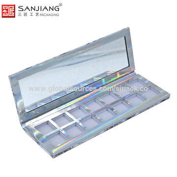 Buy Wholesale China Custom Empty Eyeshadow Palette Cases Packaging,paper Makeup  Palette Packaging & Custom Private Label Empty Eyeshadow Palette Cases at  USD 0.85