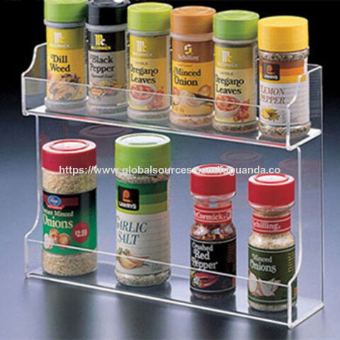 Buy Wholesale China Customize Acrylic Spice Rack Plexiglass Spice Stand ...