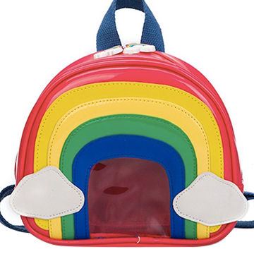 kids rainbow backpack
