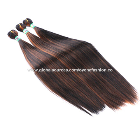 Buy Wholesale China Piano 4/27 Synthetic Hair Bundles 3pcs 16