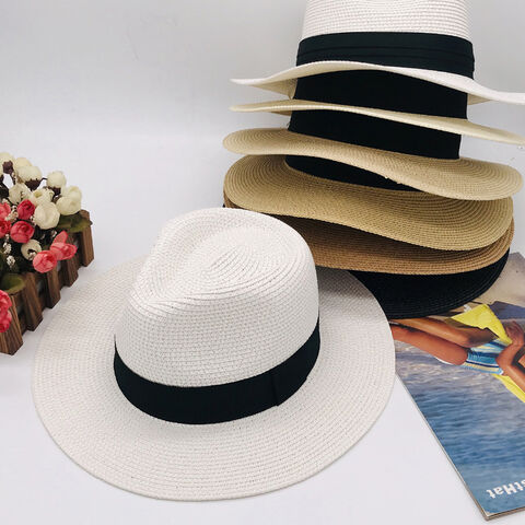 Mens Womens Ladies Fedora Festival Summer Travel Packable Foldable Trilby Hat 