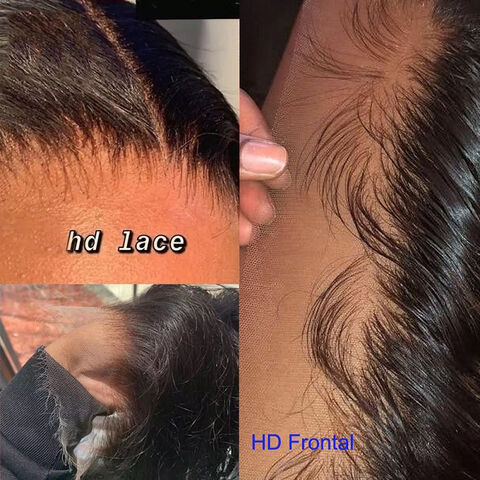 Frontal de Encaje HD Pre-Depilado 13x4 Cierre Frontal de Encaje Cabello Virgen Nudos Decolorados para Fabricantes y Mayoristas for sale at factory direct price