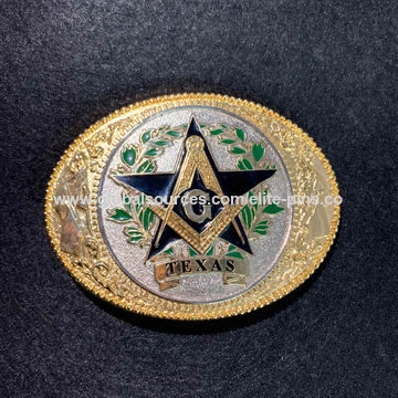 masonic buckles