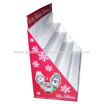 Expositores PDQ, material reciclado, mostrador de exhibición para promociones/ventas minoristas for sale at factory direct price