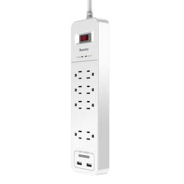 China Heavy Duty WIth Surge Protection Tour 8 Gang Electric 2 USB