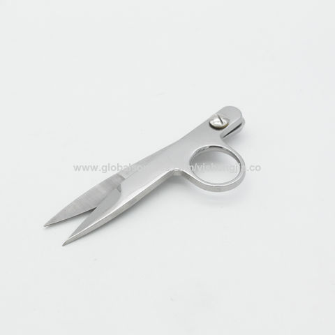  Fabric Scissors, Vintage Scissors High Hardness Ergonomic Multi  Purpose Stainless Steel for Needlework
